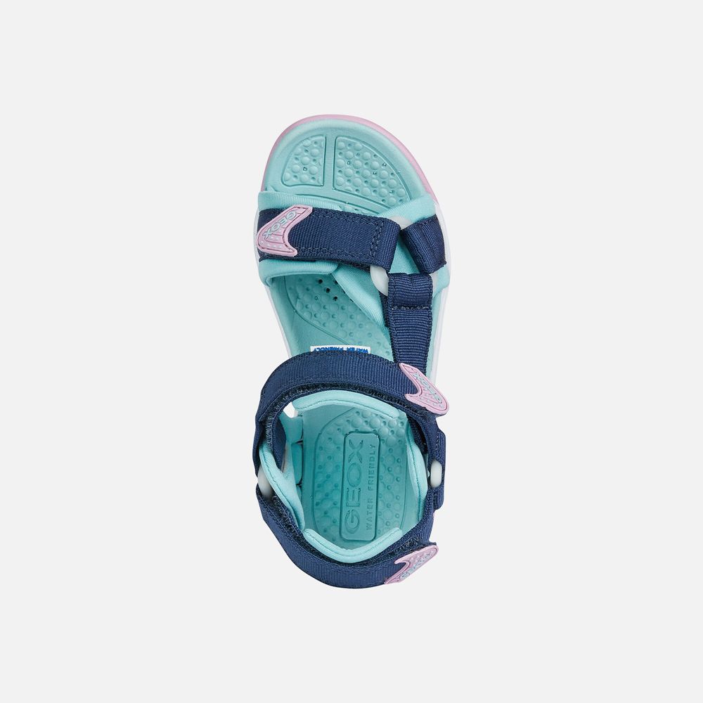 Sandalias Geox Menina Azuis - Borealis - AVETM3498